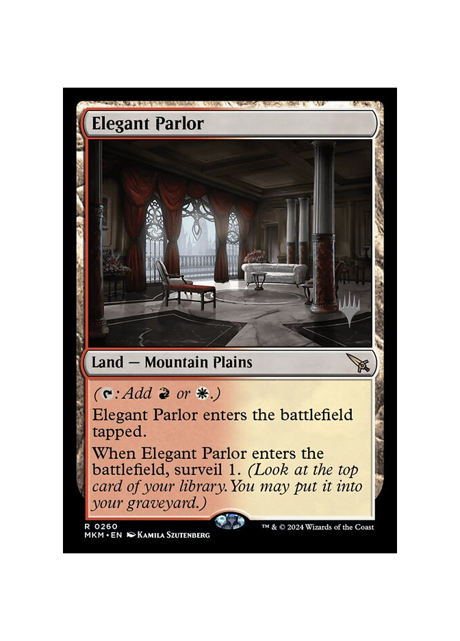 Elegant Parlor - Foil