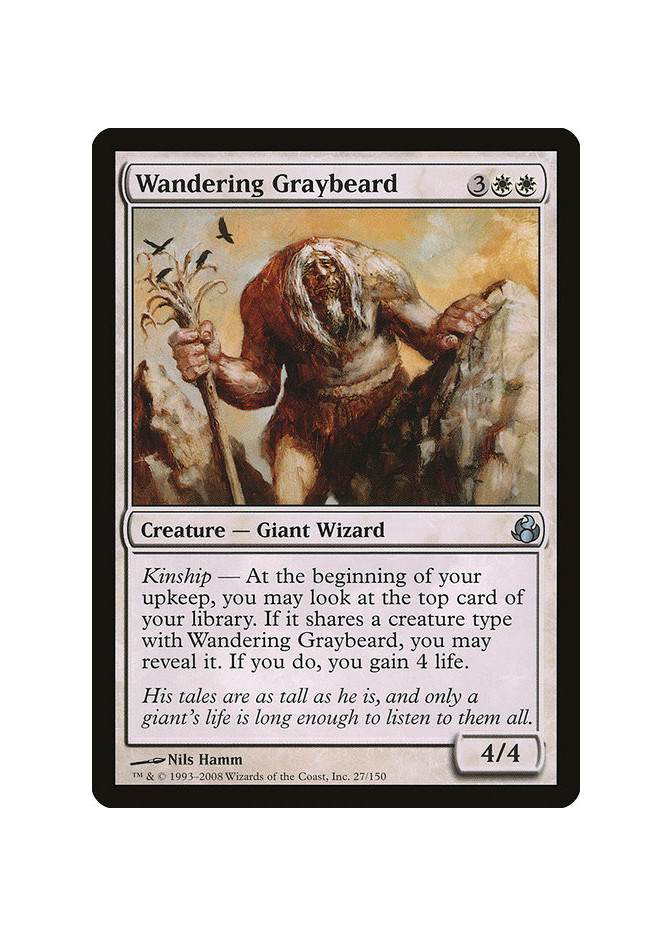 Wandering Graybeard - Foil