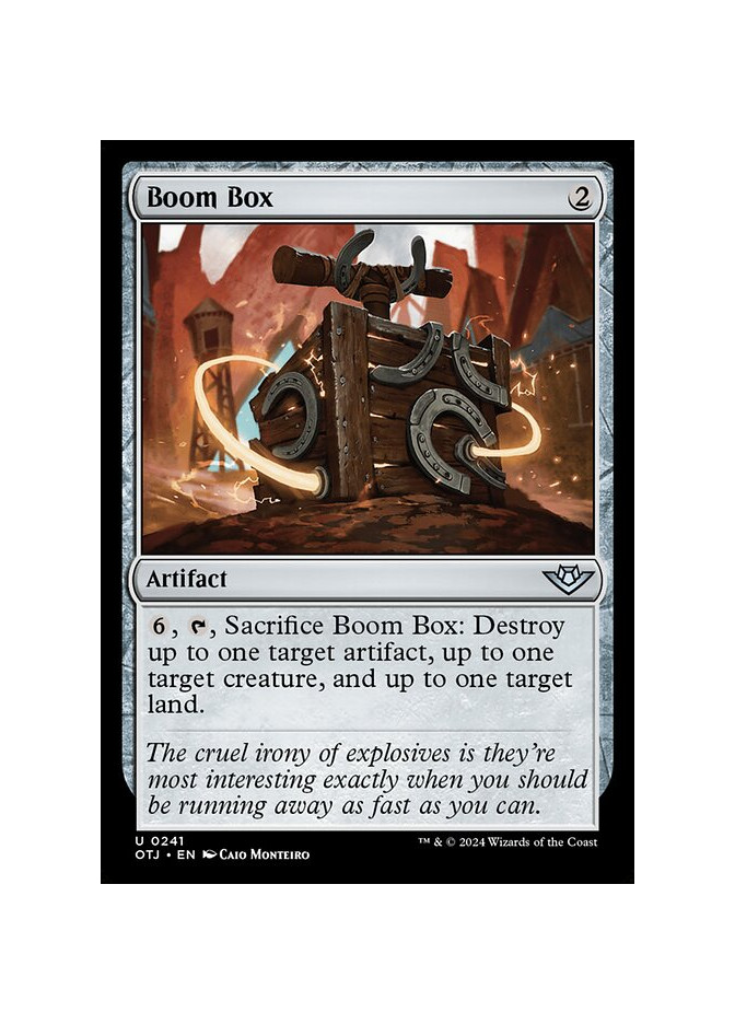 Boom Box - Foil