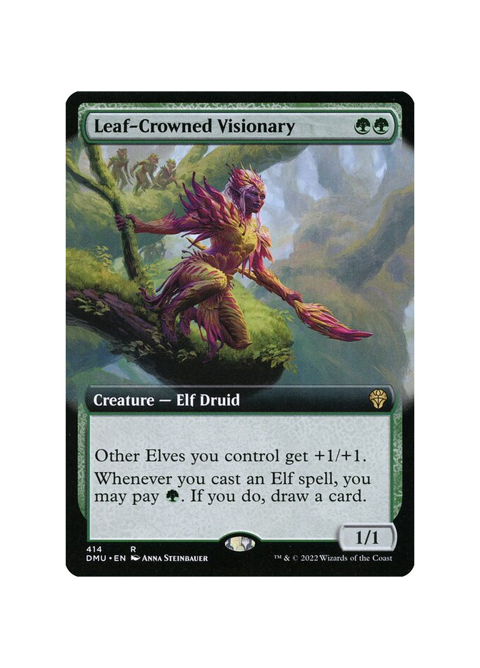 Leaf-Crowned Visionary - Foil