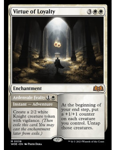 Virtue of Loyalty // Ardenvale Fealty - Foil
