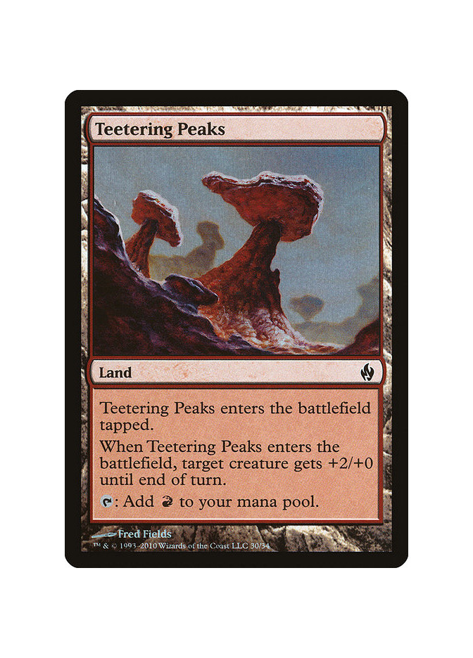 Teetering Peaks - Foil