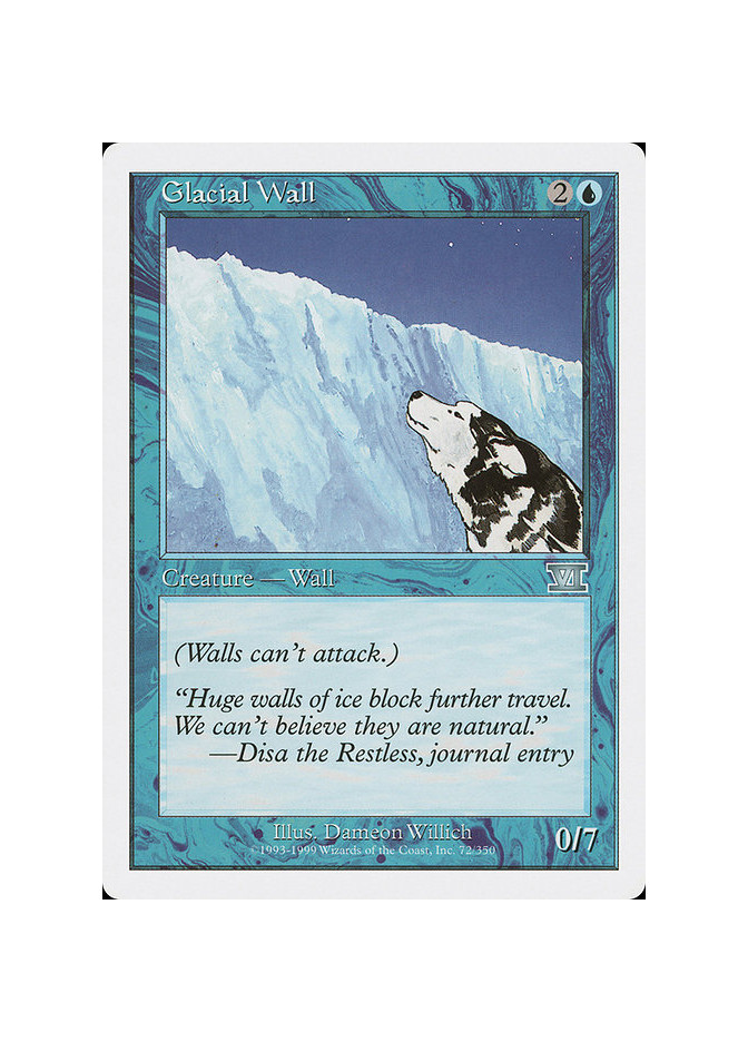 Glacial Wall