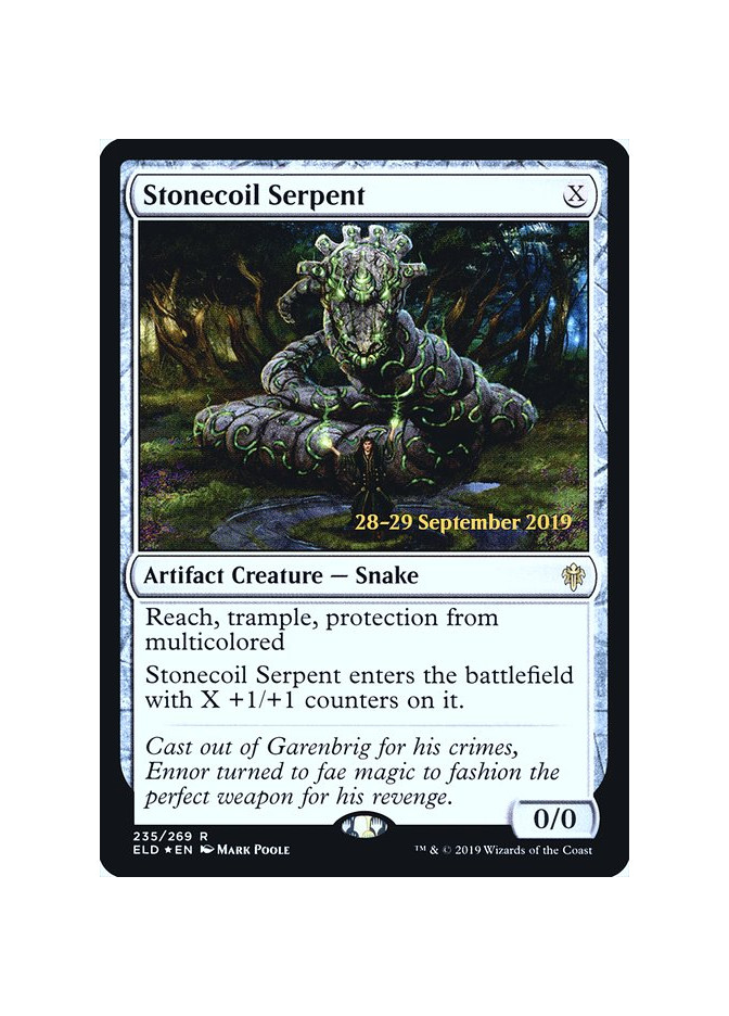Stonecoil Serpent - Foil