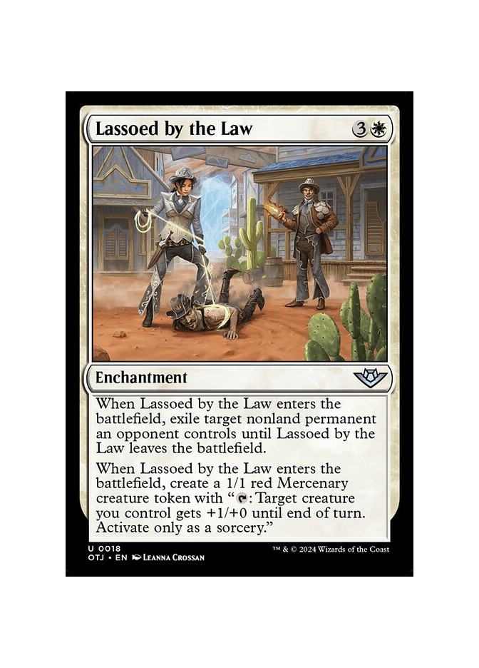 Lassoed by the Law - Foil