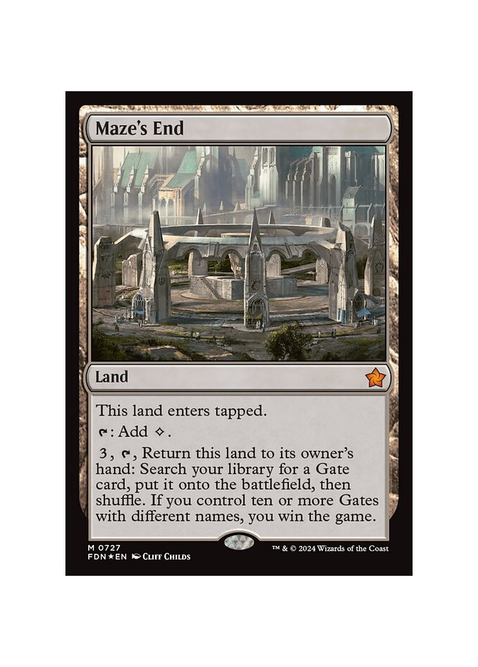 Maze's End - Foil