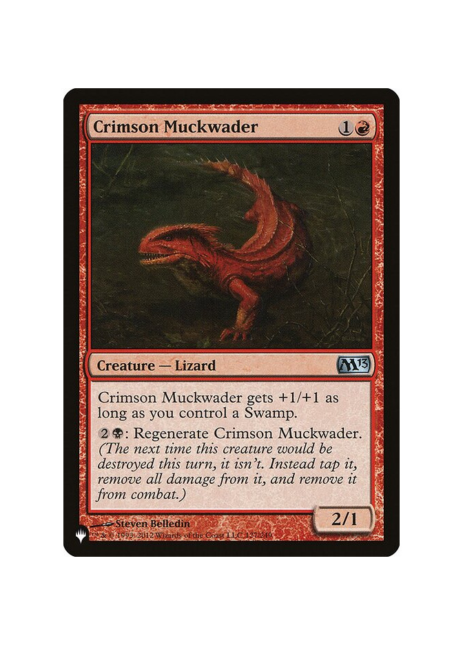 Crimson Muckwader