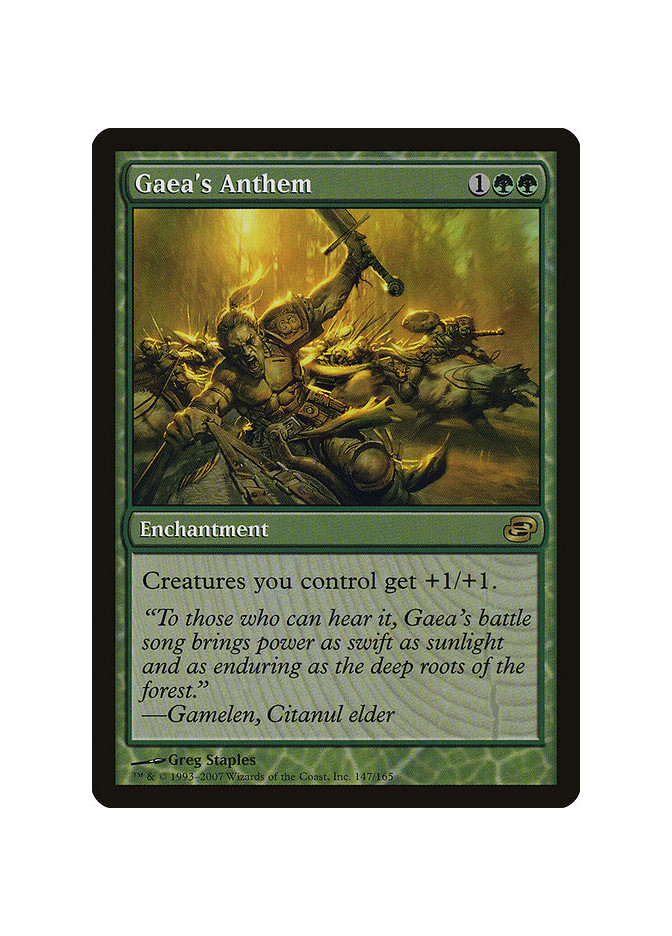 Gaea's Anthem - Foil