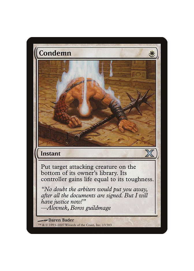 Condemn - Foil