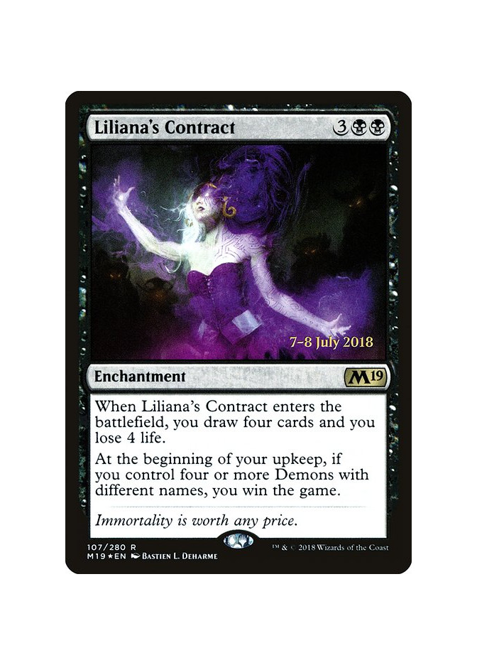 Liliana's Contract - Foil