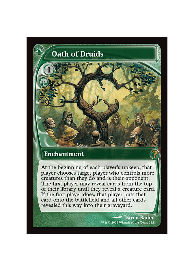 Oath of Druids - Foil