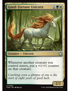 Good-Fortune Unicorn - Foil