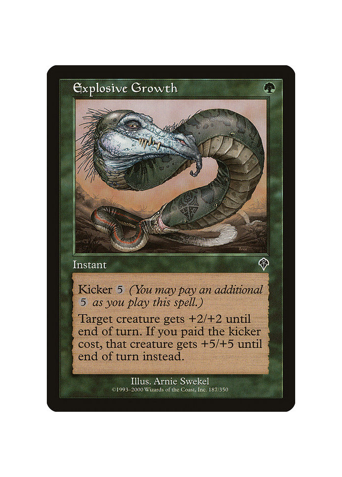 Explosive Growth - Foil
