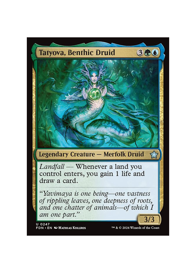Tatyova, Benthic Druid