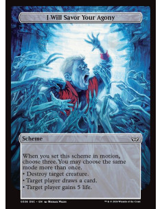 I Will Savor Your Agony