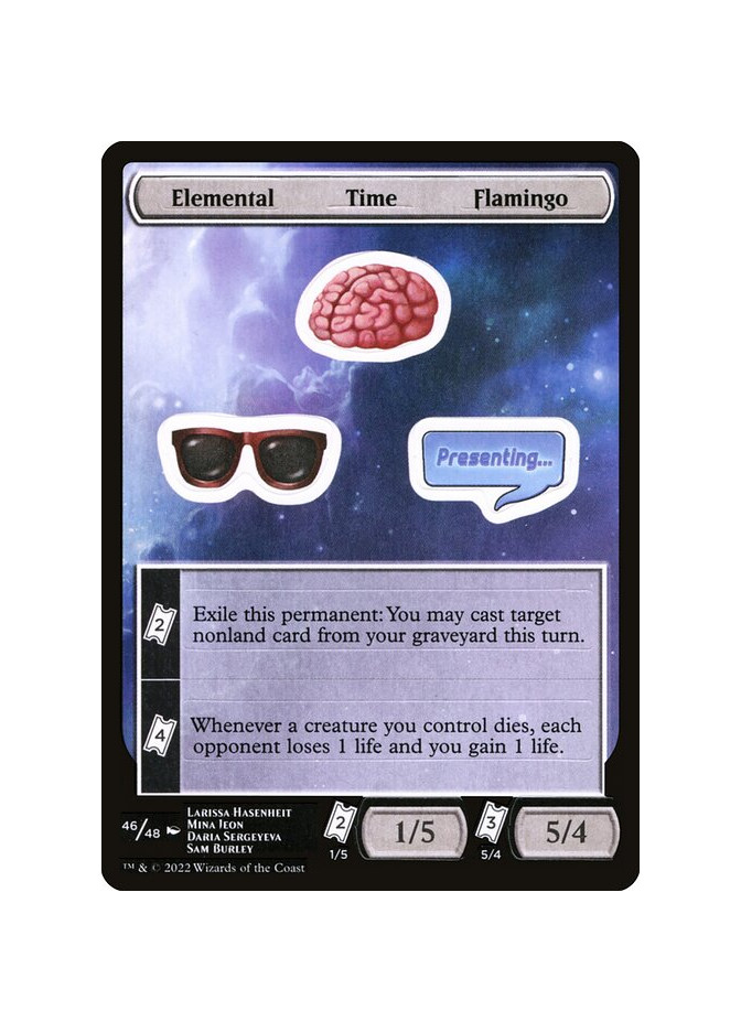 Elemental Time Flamingo
