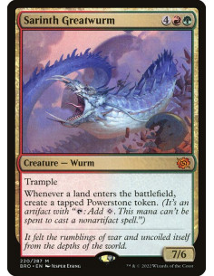 Sarinth Greatwurm - Foil