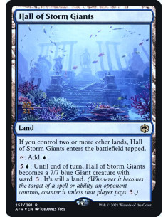 Hall of Storm Giants - Foil
