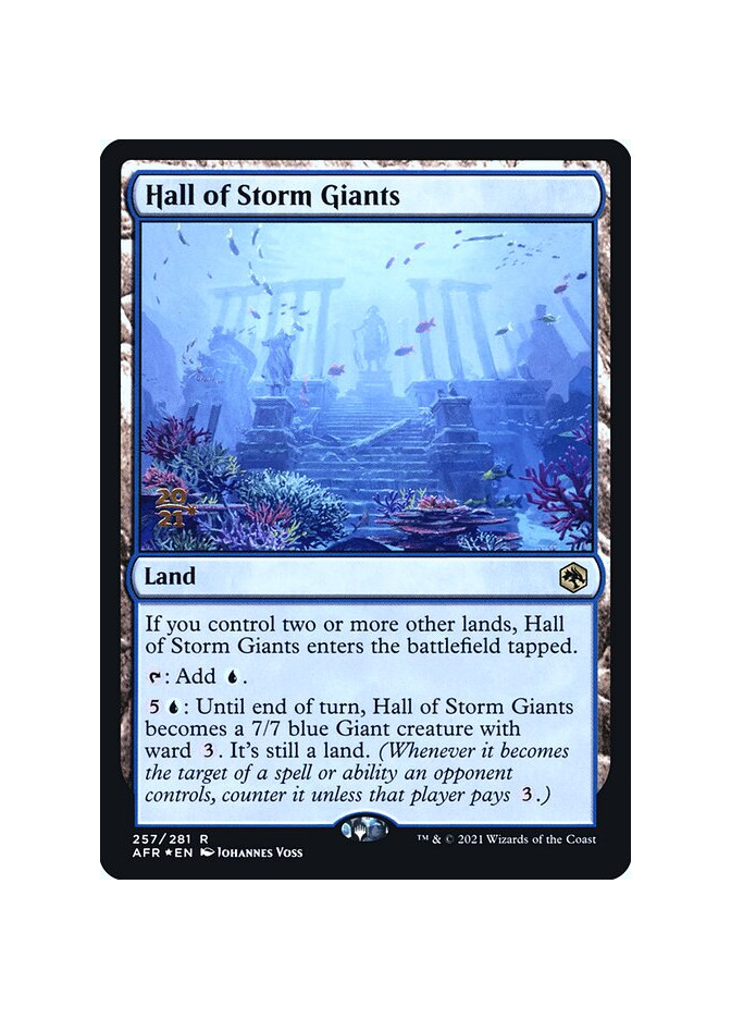 Hall of Storm Giants - Foil