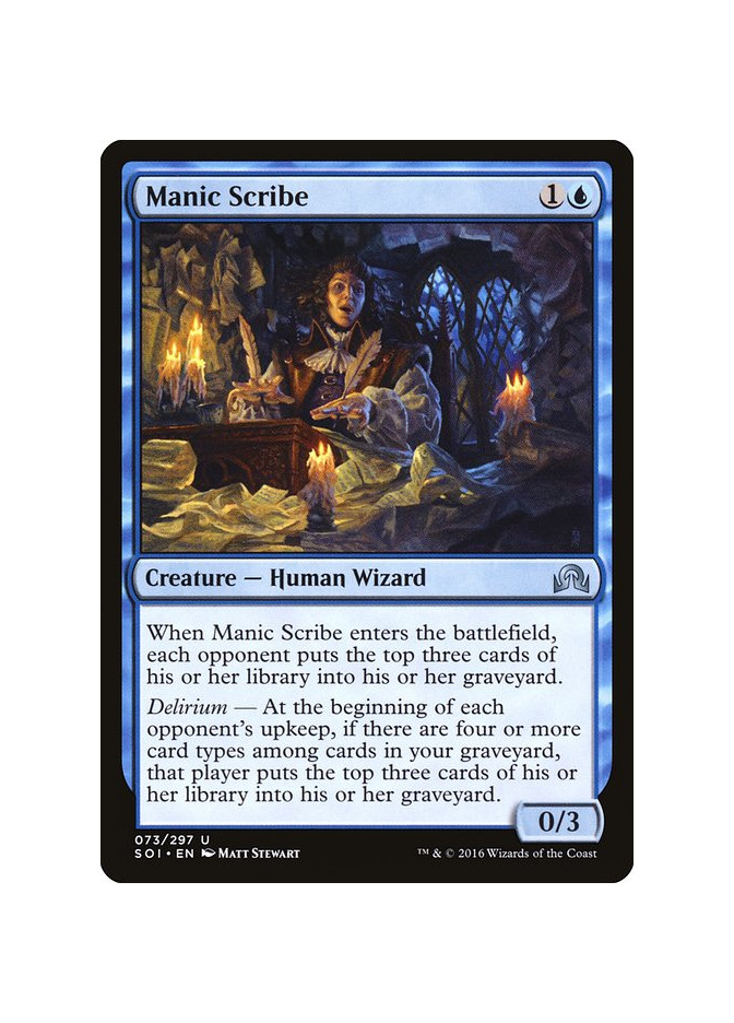 Manic Scribe - Foil
