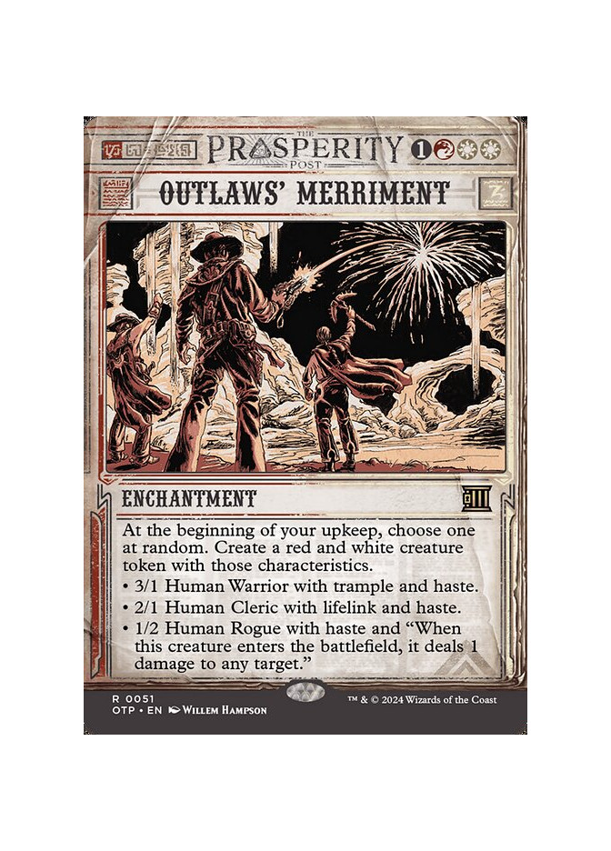 Outlaws' Merriment - Foil