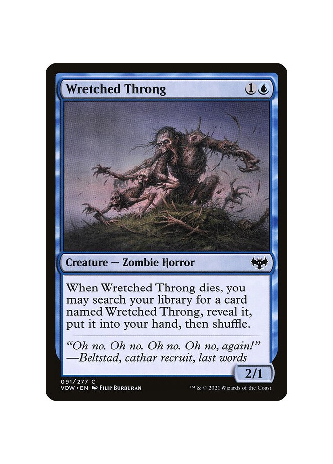 Wretched Throng - Foil