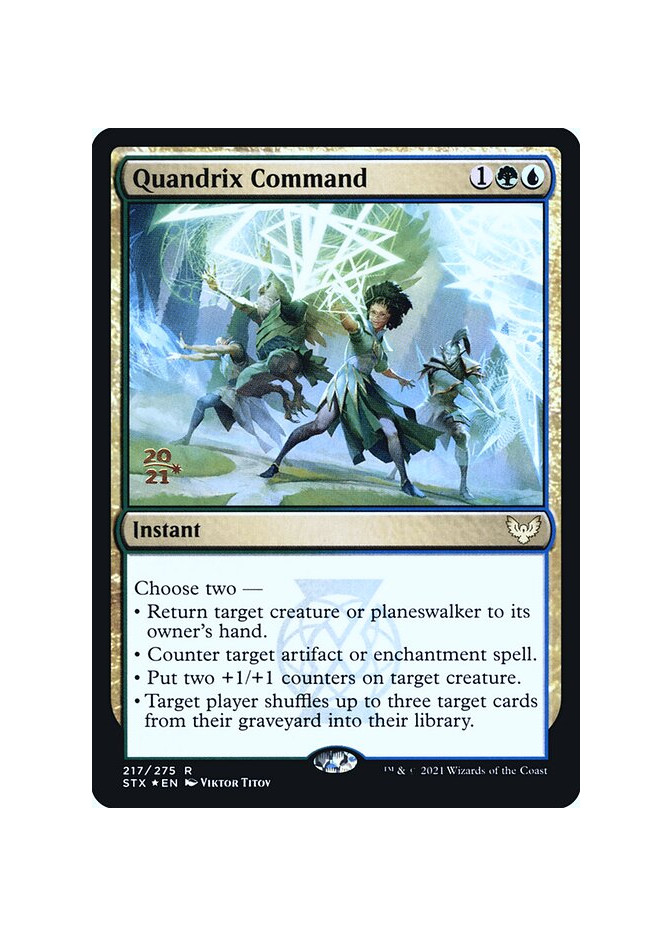 Quandrix Command - Foil