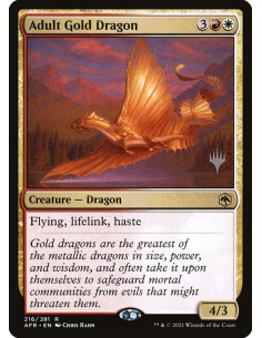 Adult Gold Dragon - Foil