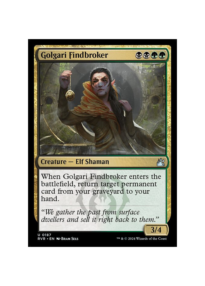 Golgari Findbroker - Foil