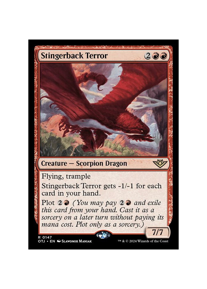 Stingerback Terror - Foil