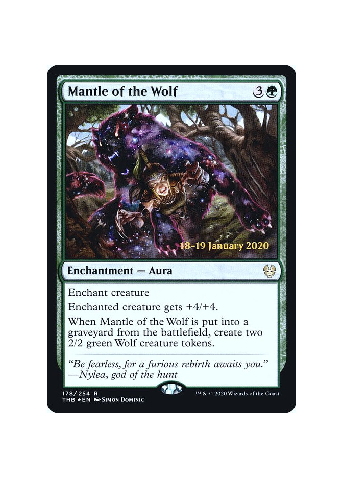 Mantle of the Wolf - Foil