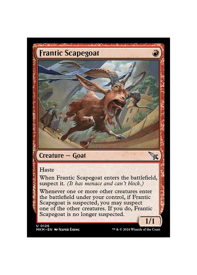 Frantic Scapegoat
