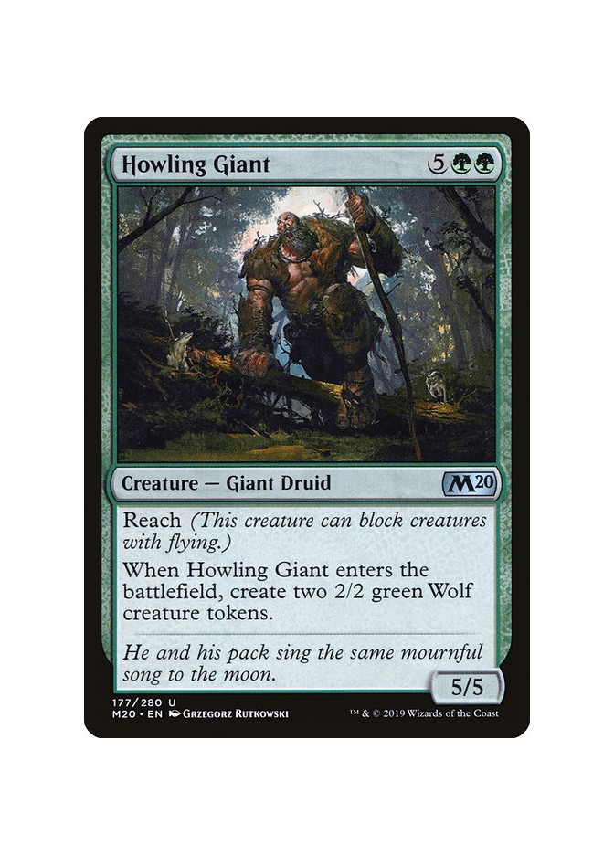 Howling Giant - Foil