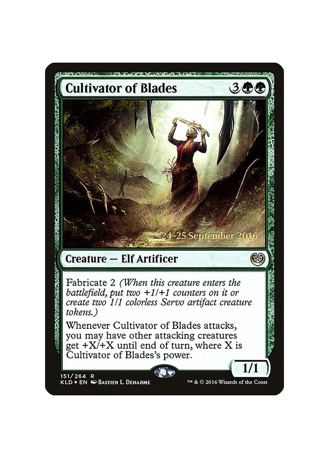 Cultivator of Blades - Foil