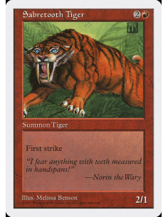 Sabretooth Tiger