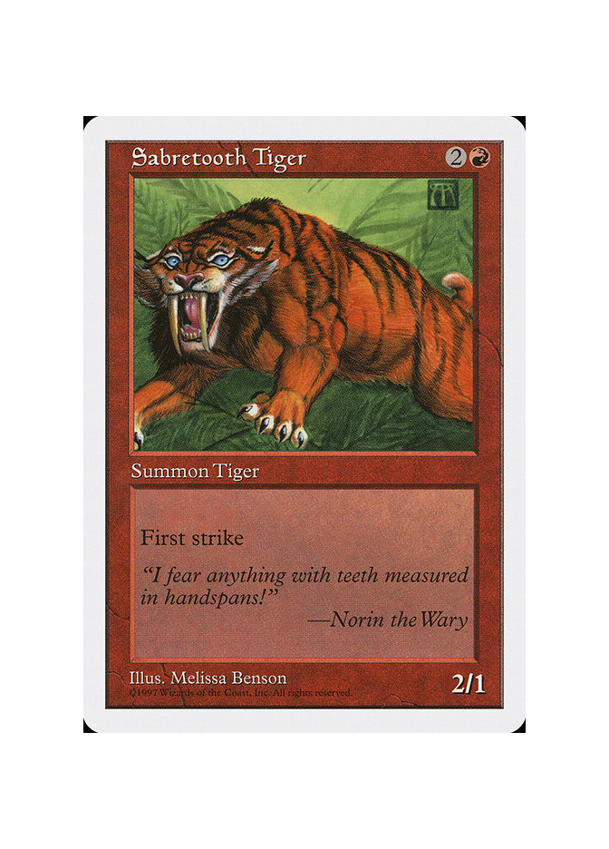 Sabretooth Tiger