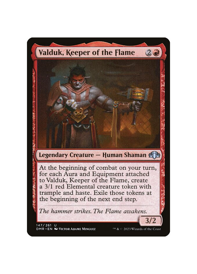 Valduk, Keeper of the Flame