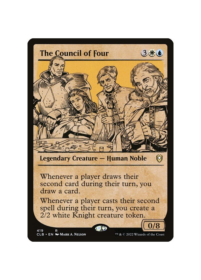 The Council of Four - Foil