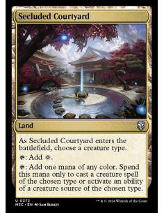 Secluded Courtyard - Foil