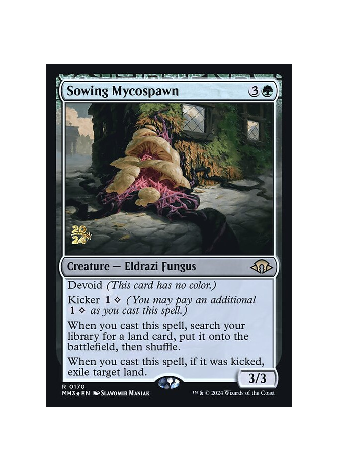 Sowing Mycospawn - Foil