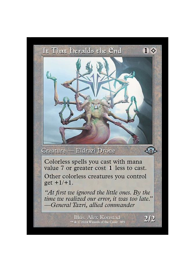 It That Heralds the End - Foil