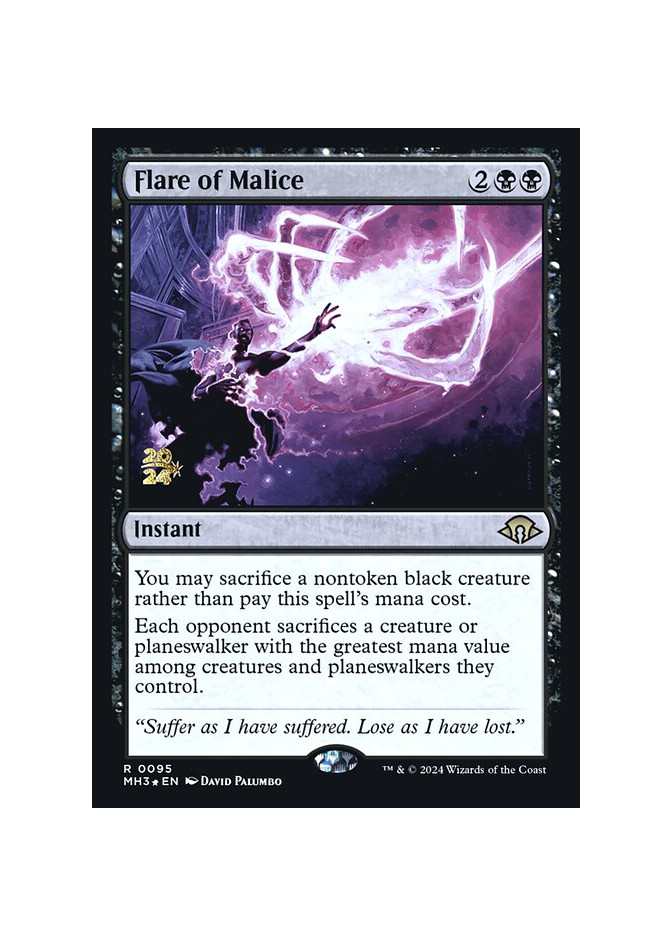 Flare of Malice - Foil