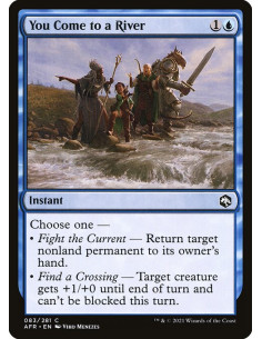 You Come to a River - Foil