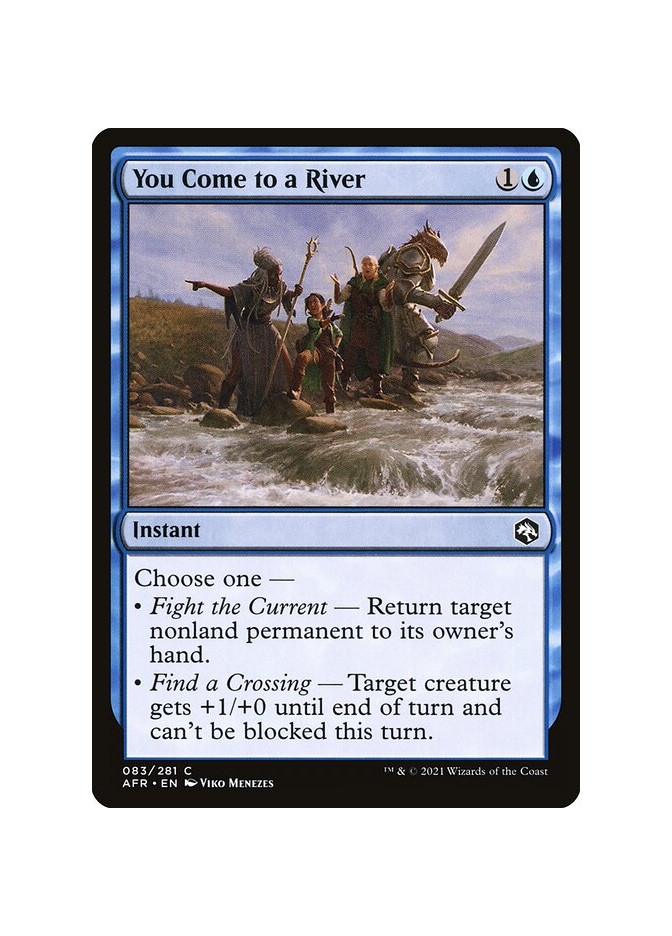 You Come to a River - Foil