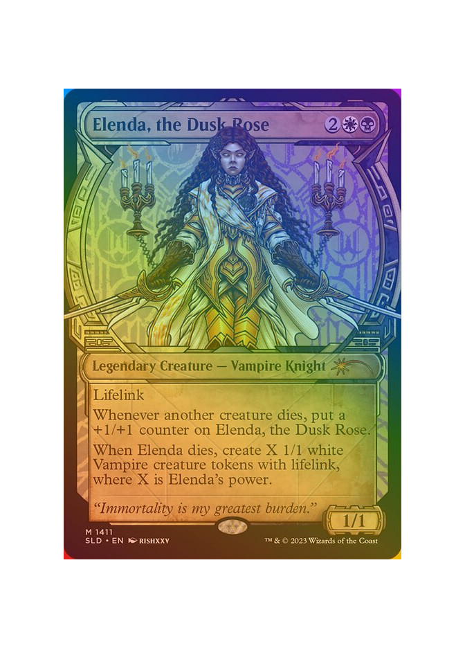 Elenda, the Dusk Rose - Foil