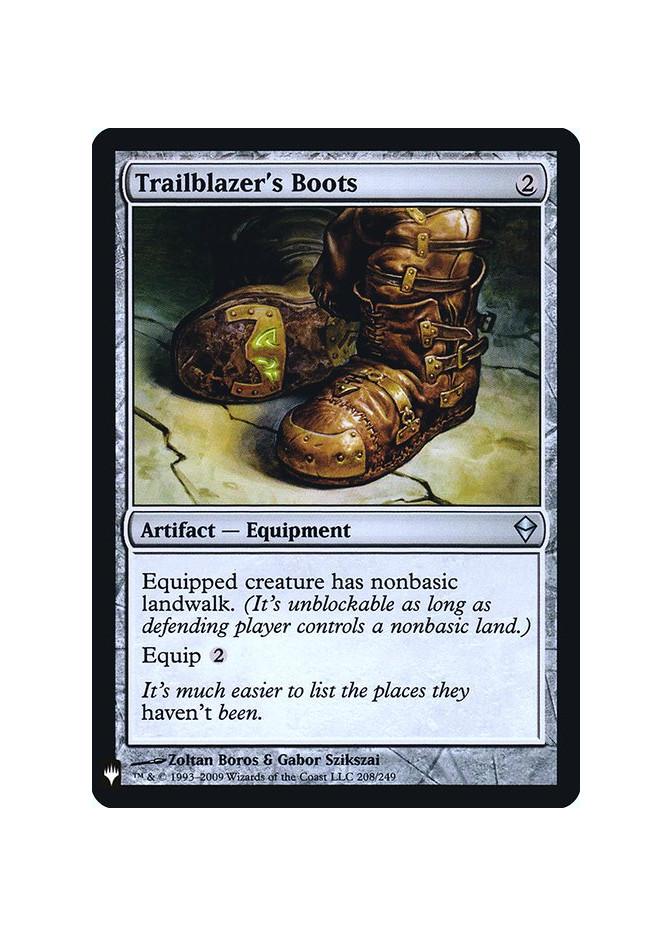 Trailblazer's Boots - Foil