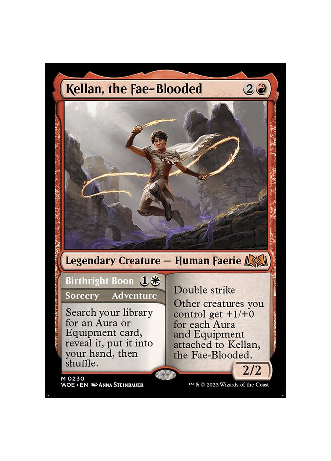 Kellan, the Fae-Blooded // Birthright Boon