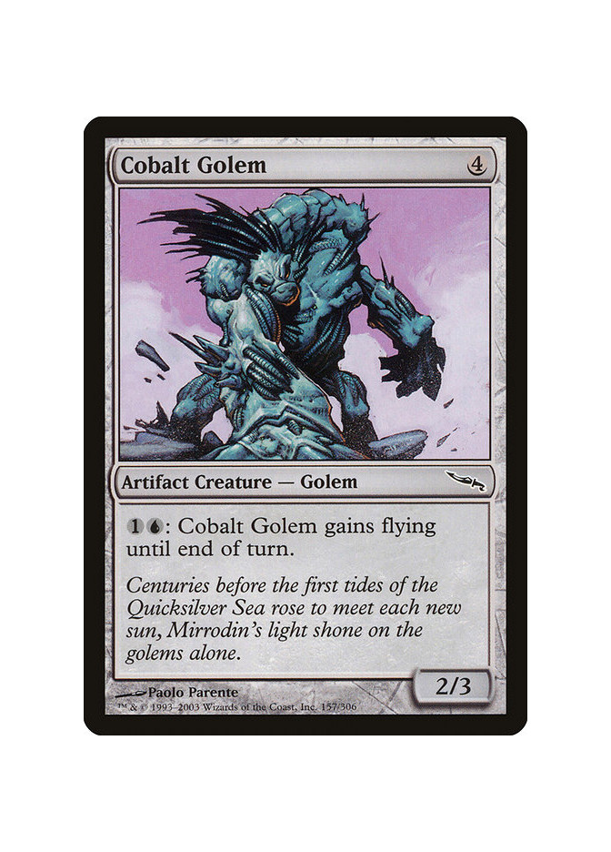Cobalt Golem - Foil