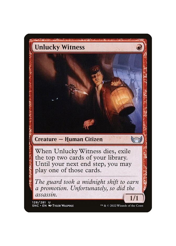 Unlucky Witness - Foil