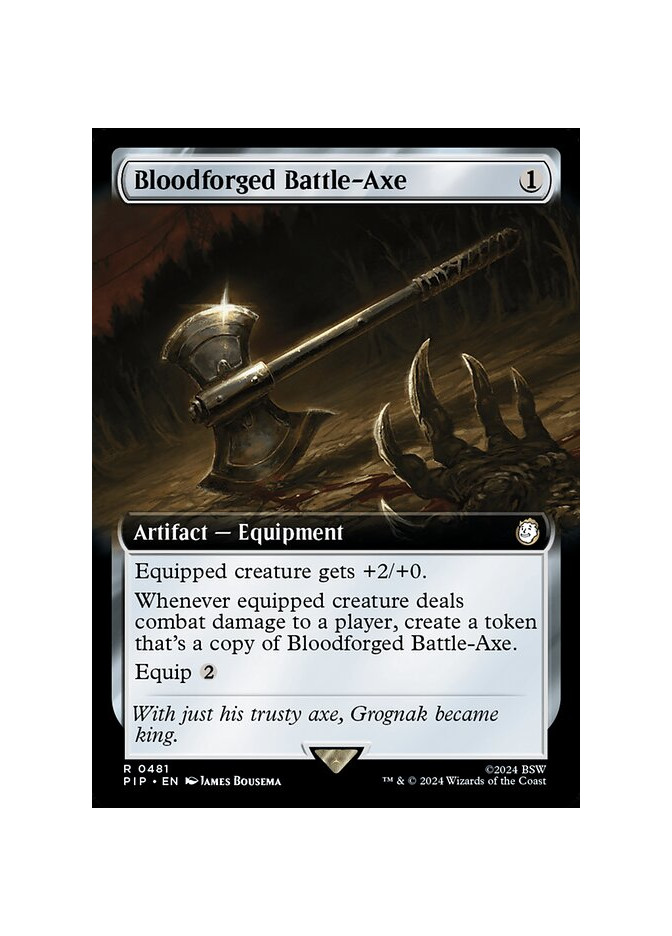 Bloodforged Battle-Axe
